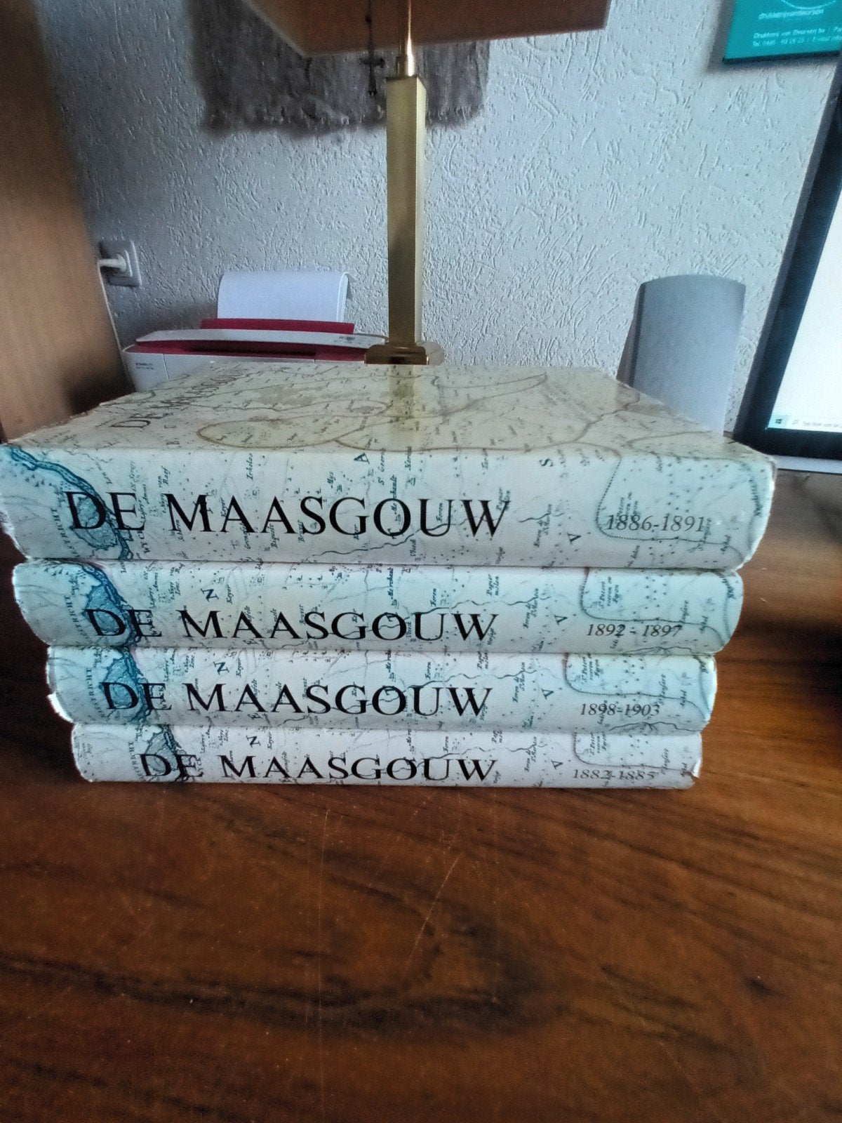 Diversen auteurs	De Maasgouw. Weekblad voor Limburgsche, Boeken, Geschiedenis | Stad en Regio, Zo goed als nieuw, Ophalen of Verzenden