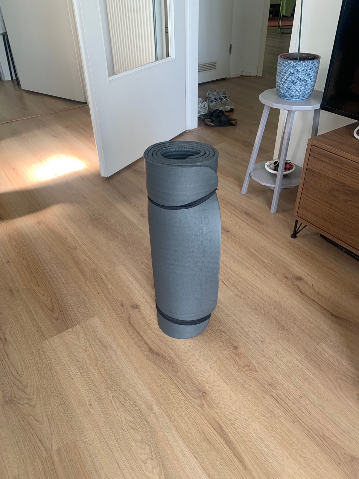 Yoga / fitness mat, Ophalen of Verzenden, Gebruikt, Fitnessmat
