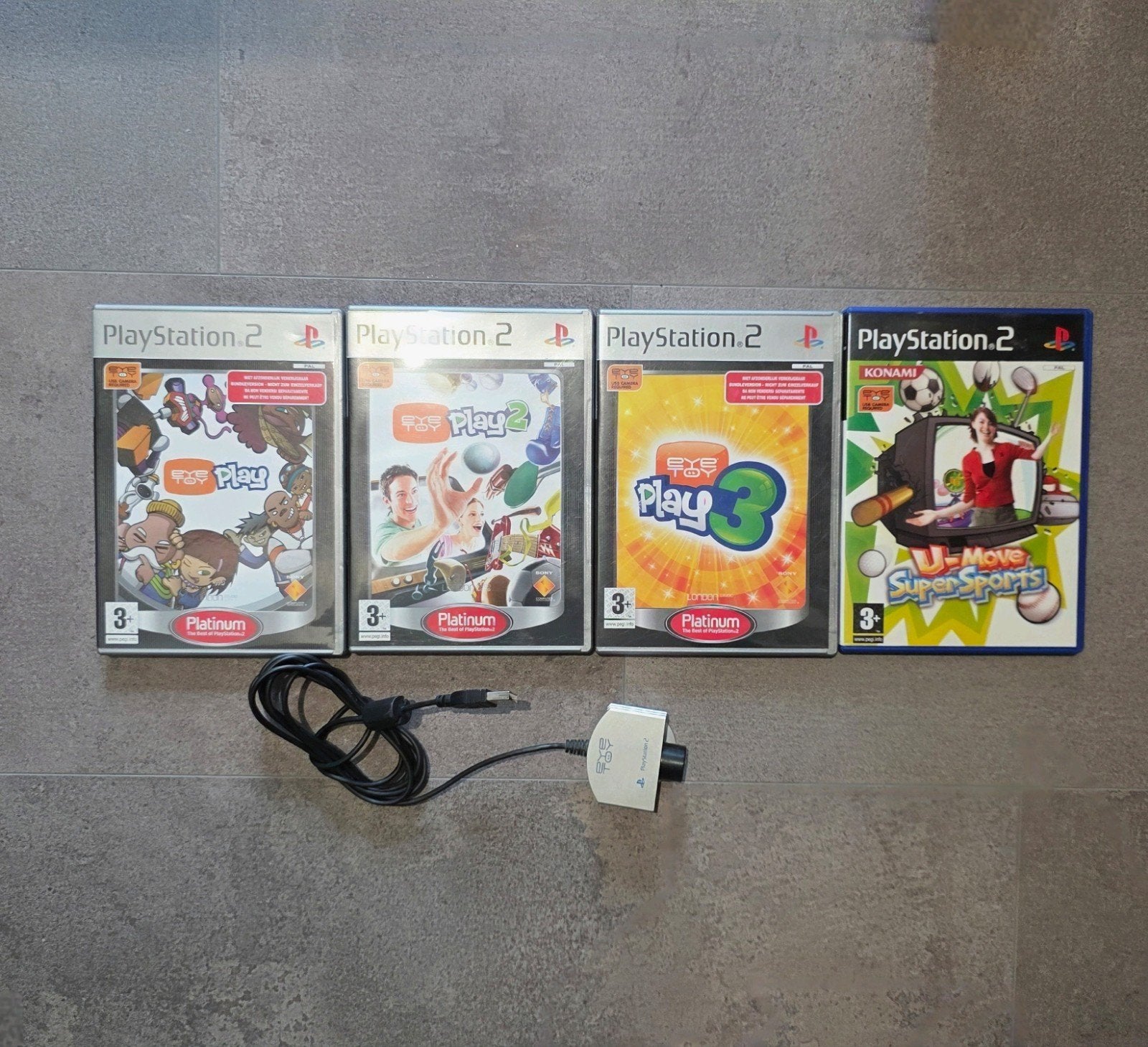 Playstation 2 Eye Toy spellen spel game met camera, Ophalen of Verzenden