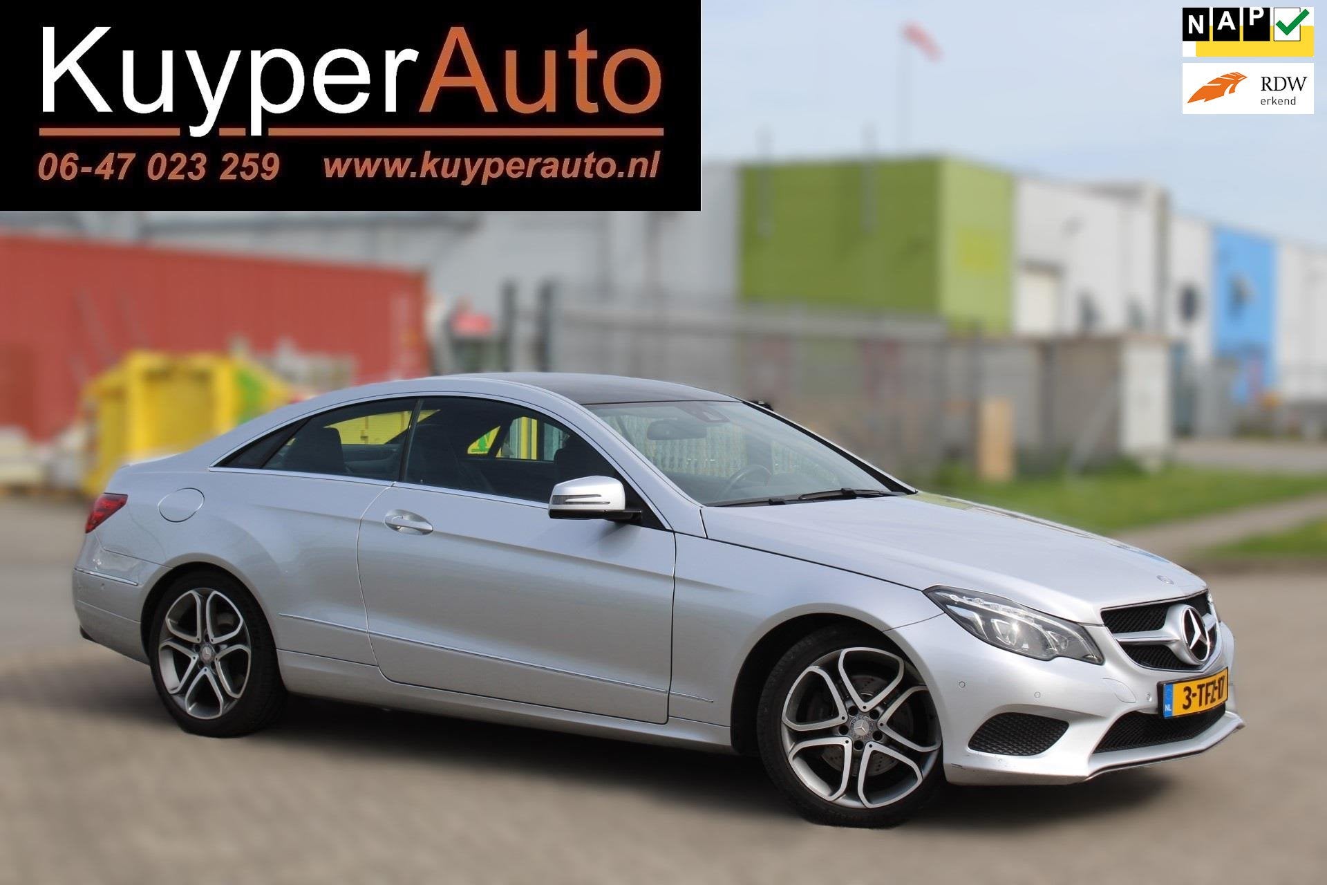 Mercedes-Benz E-klasse Coupé 200 Prestige AUTOMAAT NAP NW A, Auto's, Automaat, Achterwielaandrijving, Euro 6, 4 cilinders
