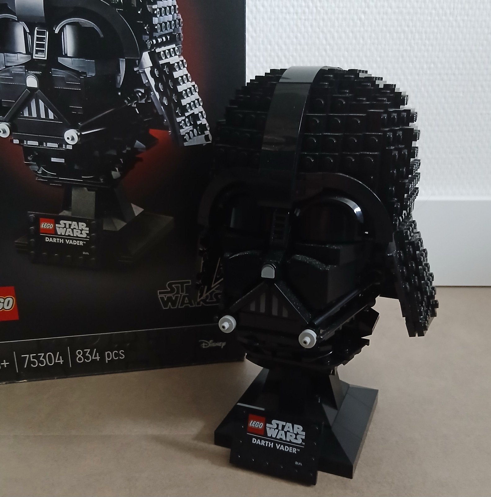 LEGO Star Wars Darth Vader Helm 75304, Ophalen of Verzenden, Zo goed als nieuw, Overige merken