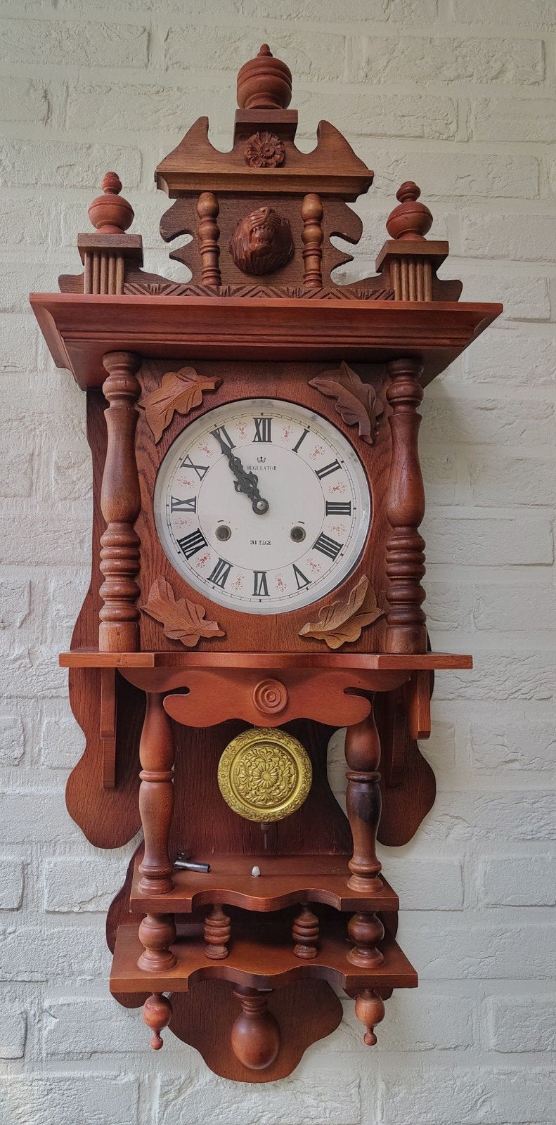 Duitse regulateur (wandklok), Antiek en Kunst, Antiek | Klokken, Ophalen