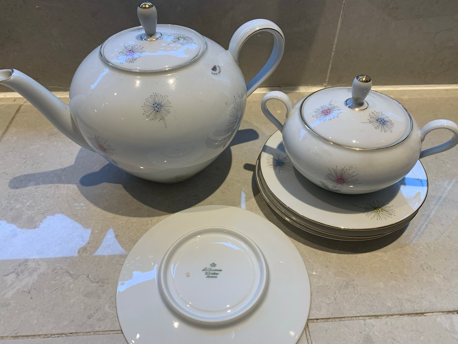 Seltmann Weiden Bavaria porseleinen servies paardenbloem, Antiek en Kunst, Ophalen