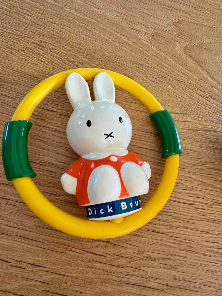 Rammelaar Nijntje Dick Bruna, Kinderen en Baby's, Speelgoed | Babyspeelgoed, Ophalen, Zo goed als nieuw, Overige typen