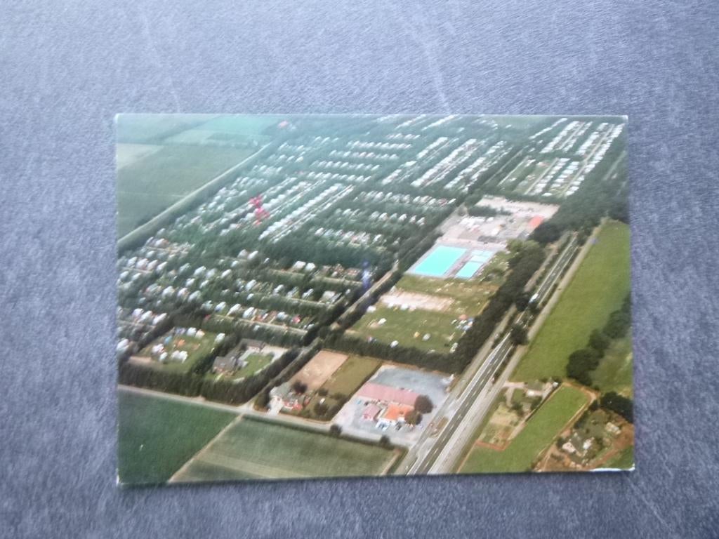 Rijsbergen, recr. oord camping Fort Oranje/luchtfoto 1982, Verzamelen, Verzenden, 1980 tot heden, Gelopen, Gelderland