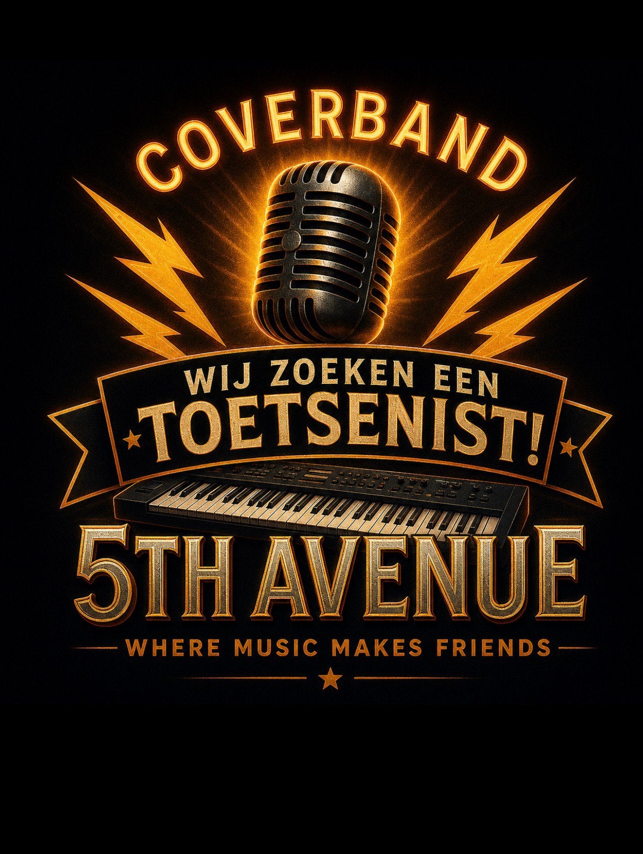 Toetsenist, Contacten en Berichten, Muziek maken en Bandleden