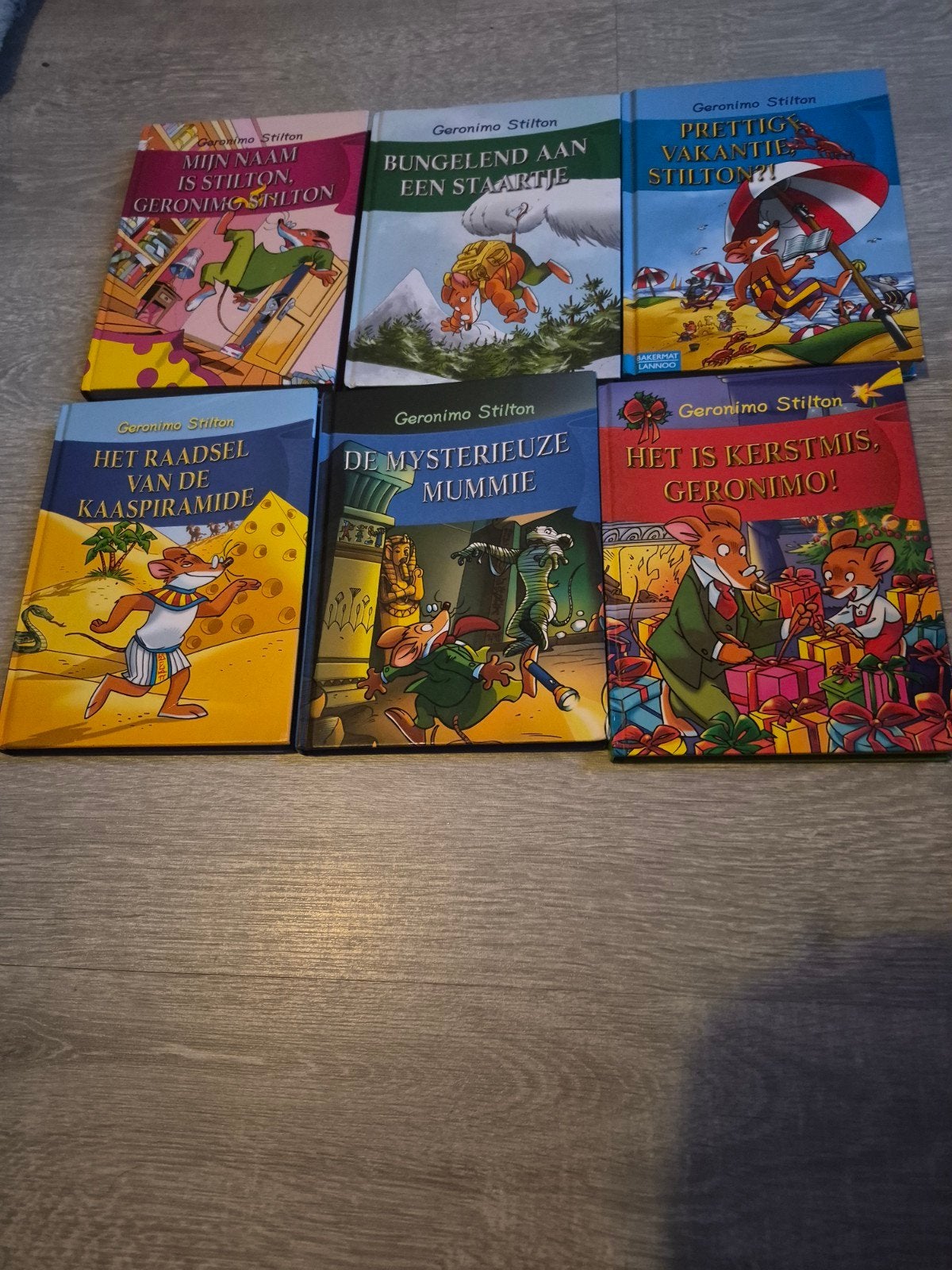 6 Geronimo stilton boekenVaste pr €12,50, Verzenden, Zo goed als nieuw