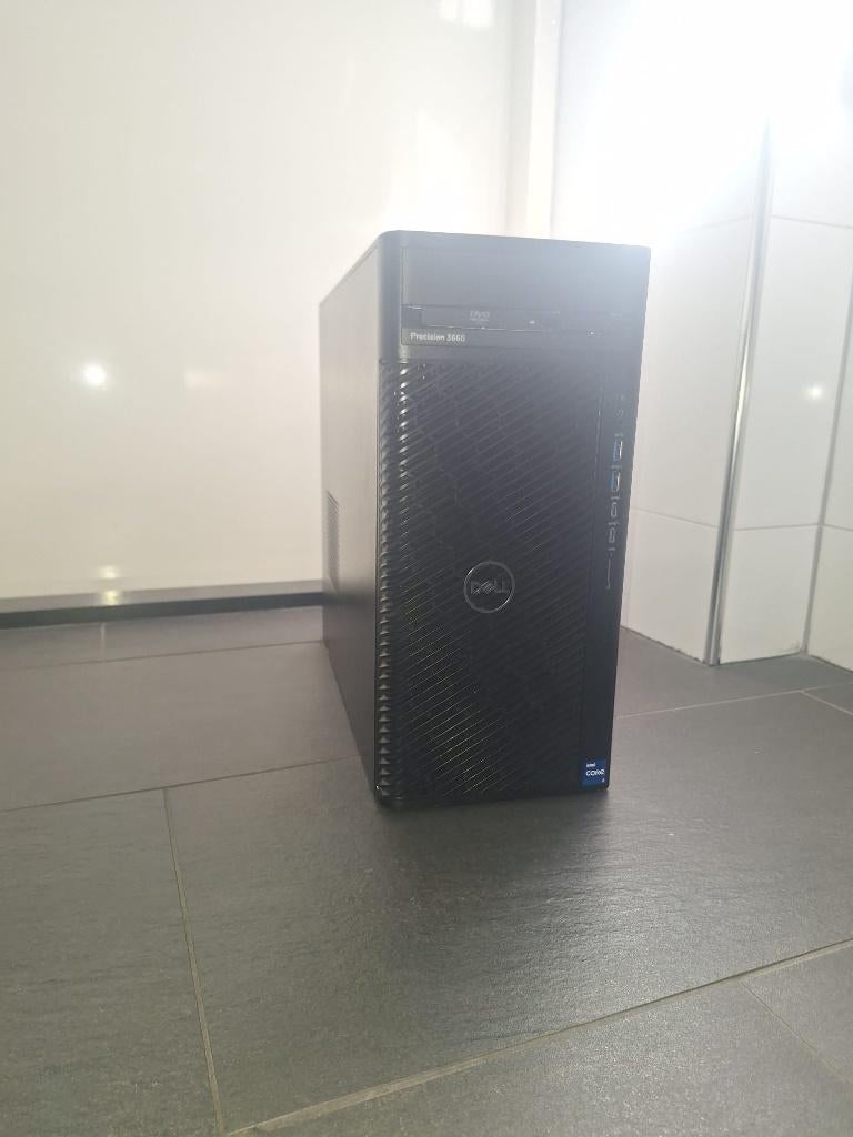 1440p Game PC met i7-12700k, 32GB DDR5, RX-5700 8GB, W11, Ophalen, Gebruikt, 32 GB, Dell precision tower