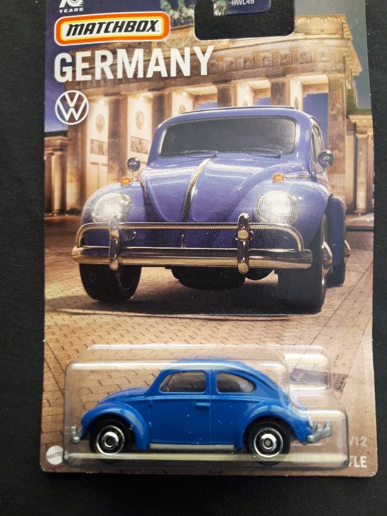 Matchbox VW Kever '62 blauw - serie GERMANY, Ophalen of Verzenden, Nieuw, Auto