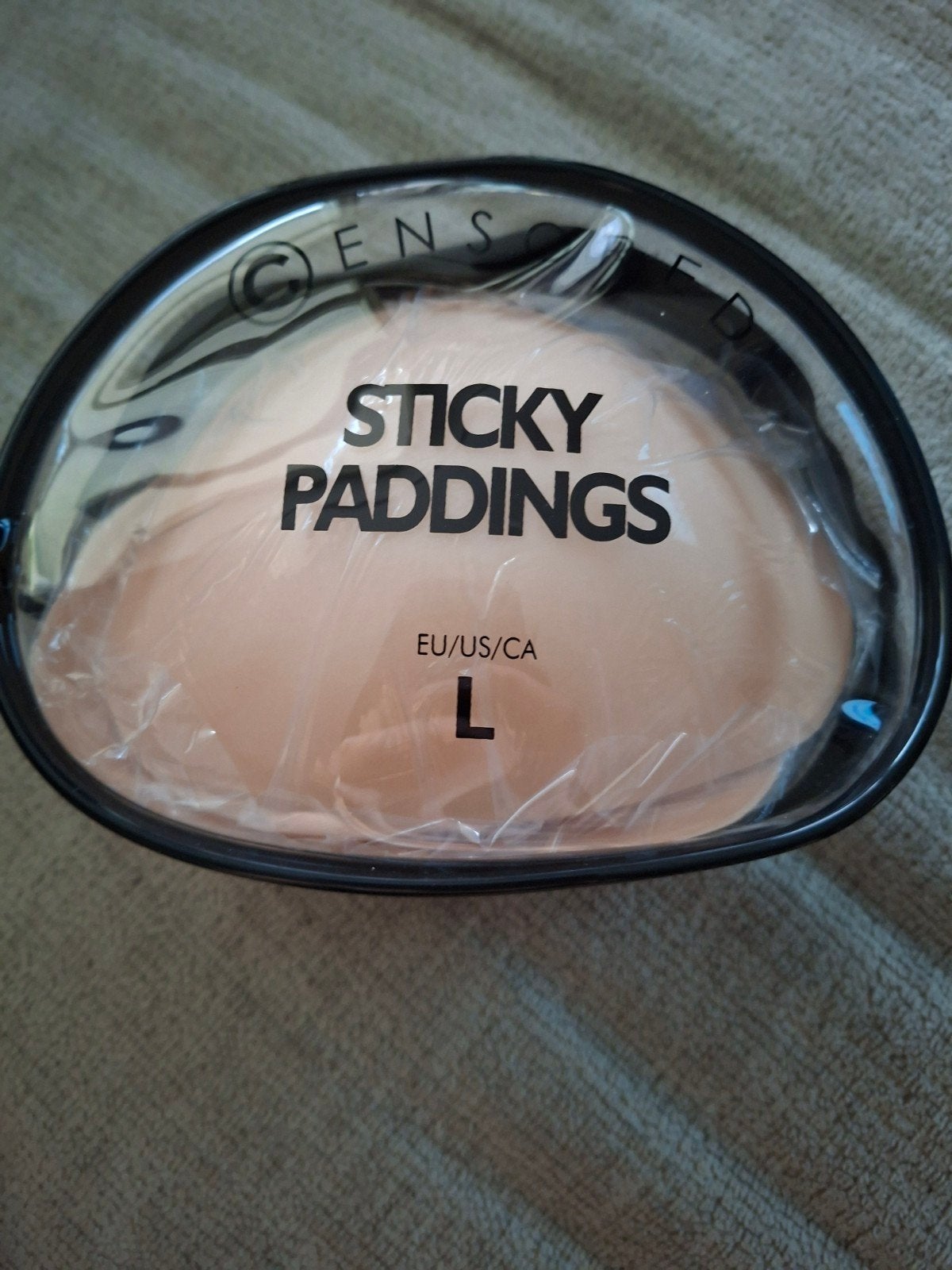 Nieuw Sticky paddings maat L, Kleding | Dames, Censored, Ophalen of Verzenden, Beige, BH
