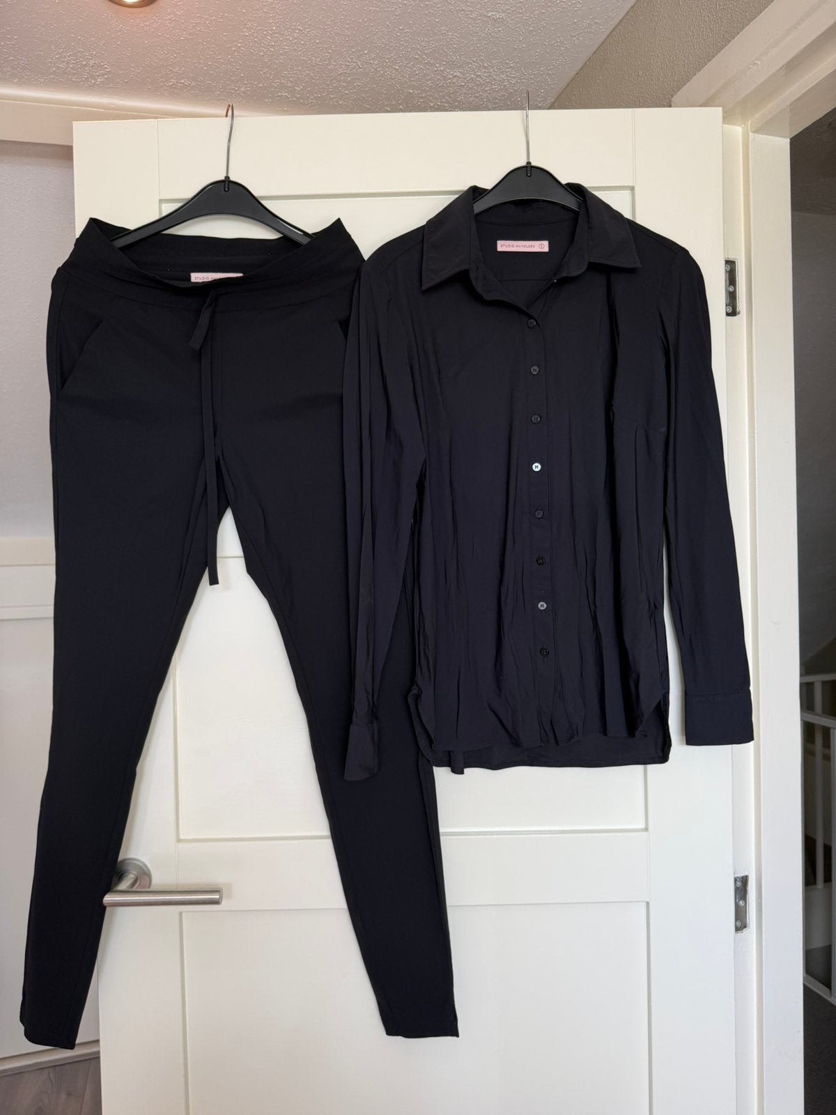 Studio Anneloes travel broek + Blouse zwart maat S, Ophalen of Verzenden, Zo goed als nieuw