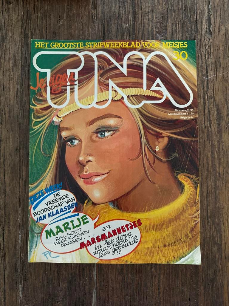 Tina tijdschrift uit 1982 (nr. 30), Ophalen of Verzenden, Gelezen, Damesbladen
