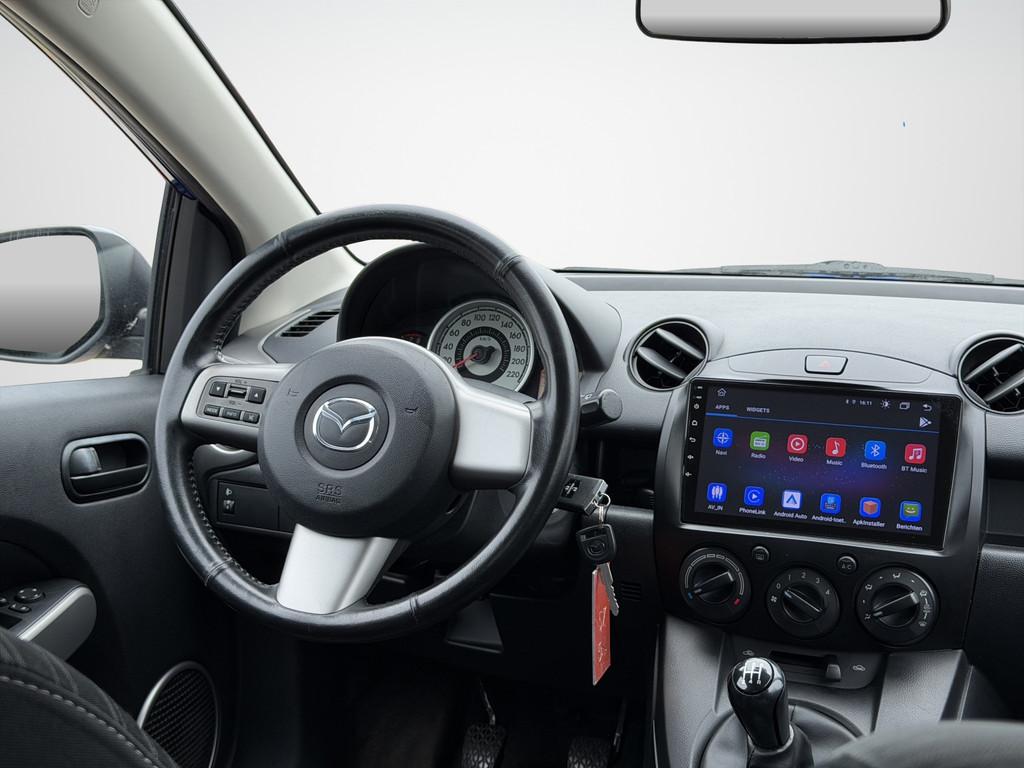 Mazda 2 1.3 S-VT Touring Airco|Carplay|Stoelverwarming|NAP, Auto's, Voorwielaandrijving, Gebruikt, 31 €/maand, 4 cilinders