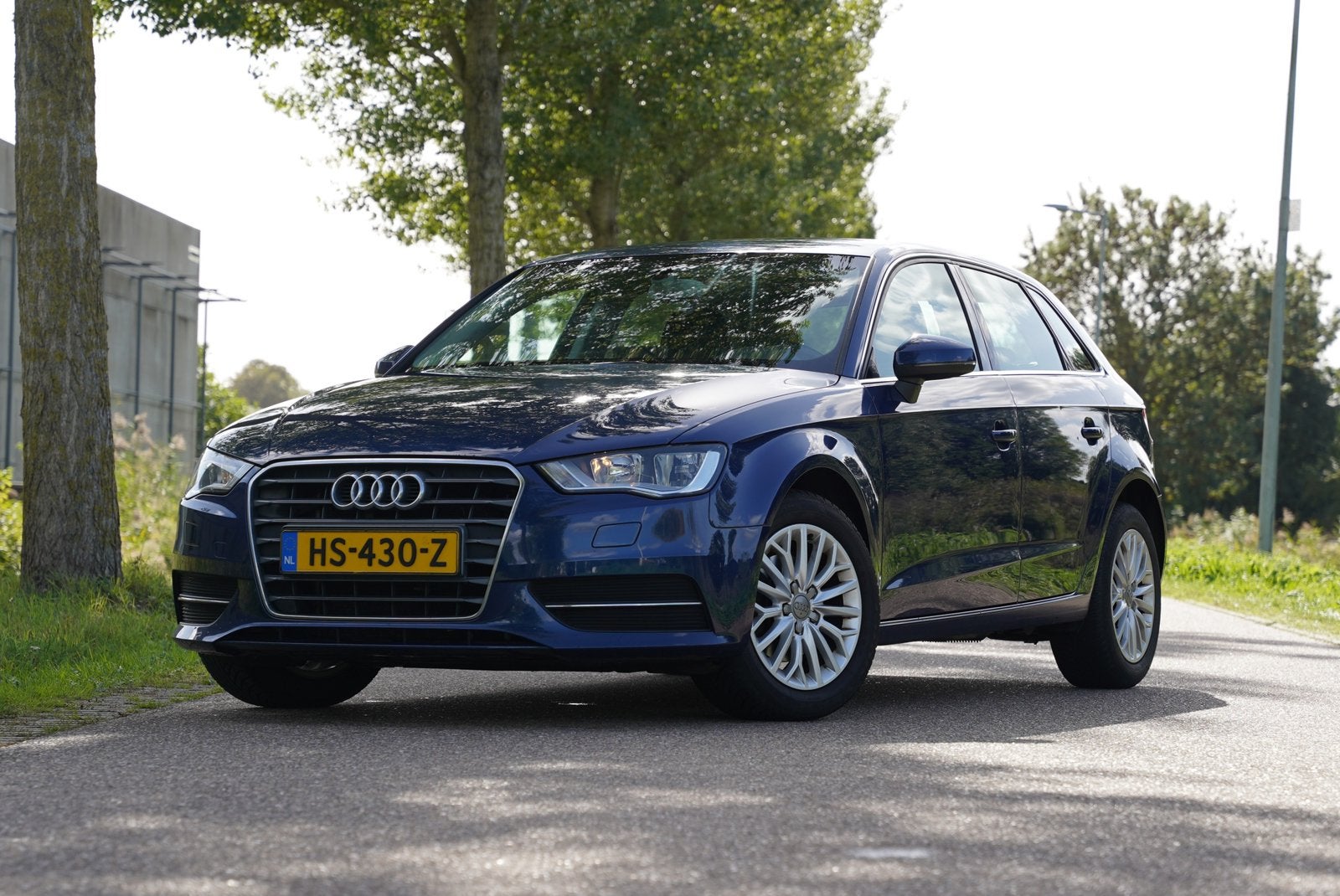 Audi A3 1.2TFSI 77KW/105PK SB S-tr7 2013 Blauw, Zwart, 4 cilinders, Blauw, Leder en Stof