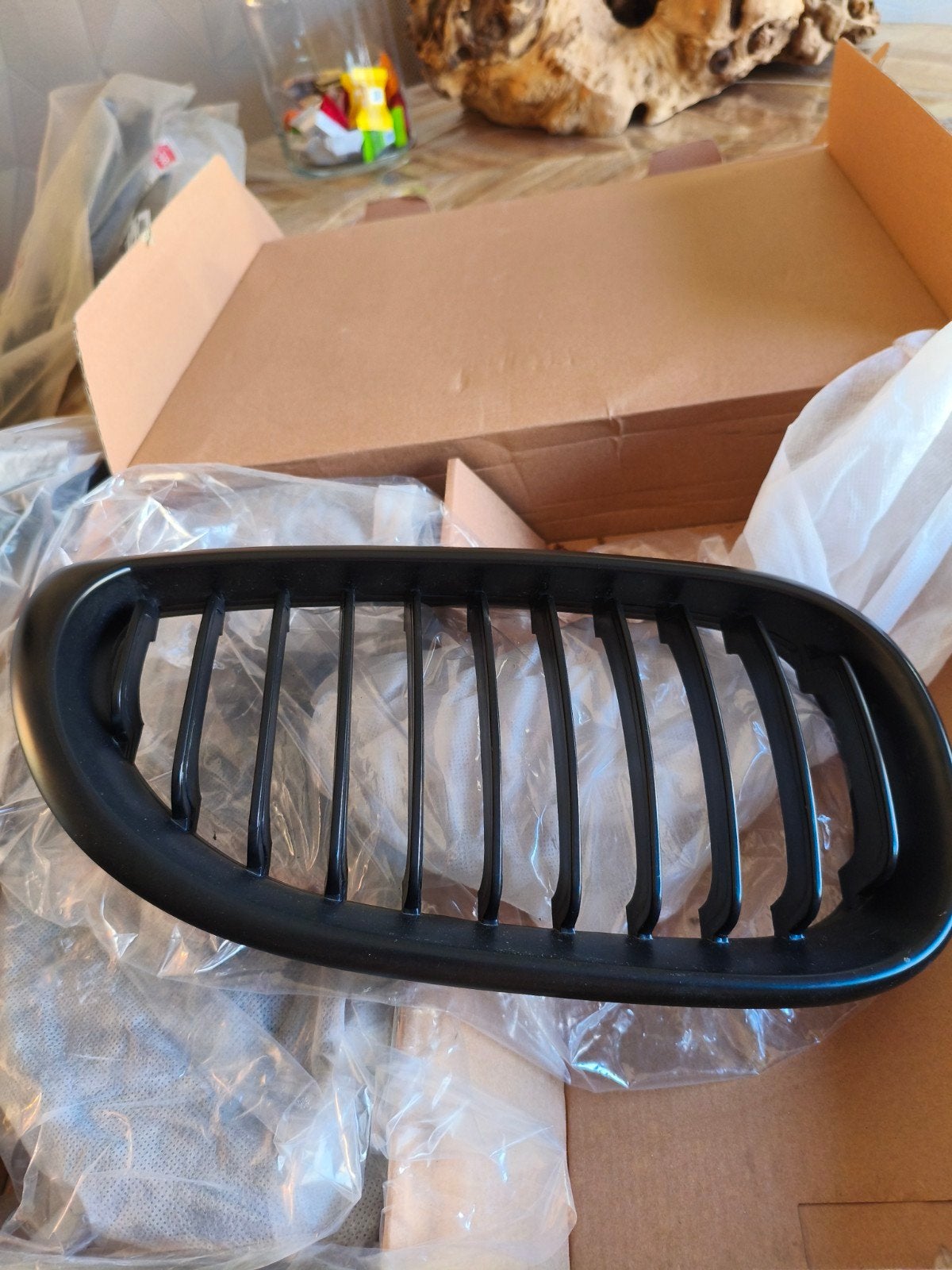 BMW Nierengrille M-Performance Look Glanz Zwart, Ophalen, Voor, Nieuw, Bumper