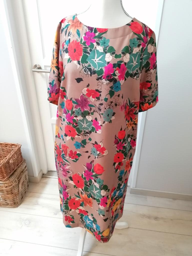 Nathalie Vleeschouwer Jurk  M, Kleding | Dames, Jurken, Overige kleuren, Verzenden, Zo goed als nieuw, Knielengte