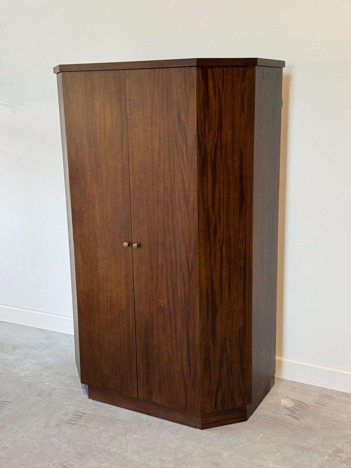 Klassieke Koffiekast massief hout, Met plank(en), Klassiek, Zo goed als nieuw, 25 tot 50 cm