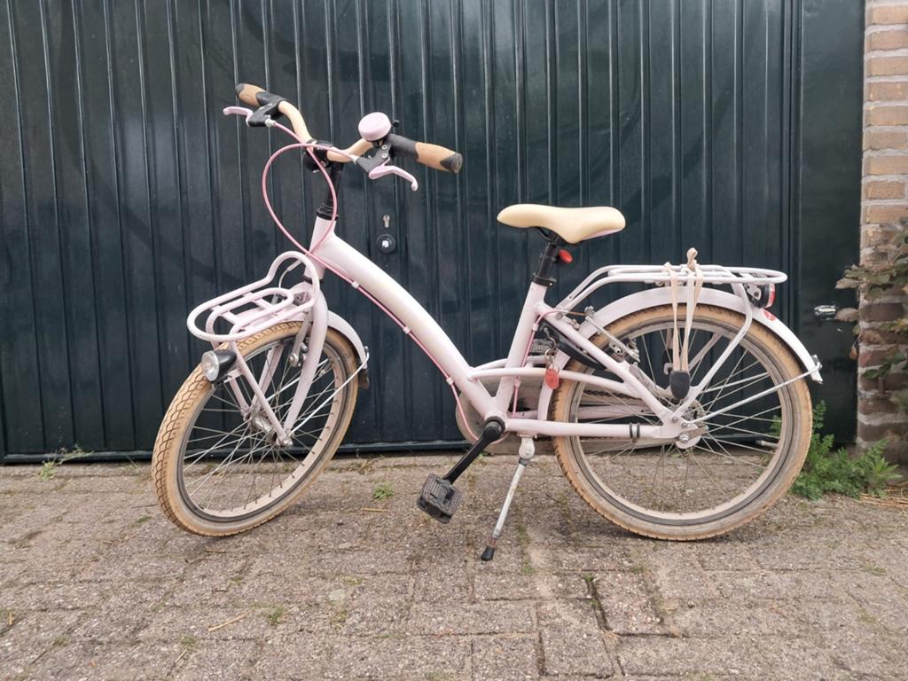 Loekie meisjes fiets 20 inch, Ophalen, Gebruikt, 20 inch