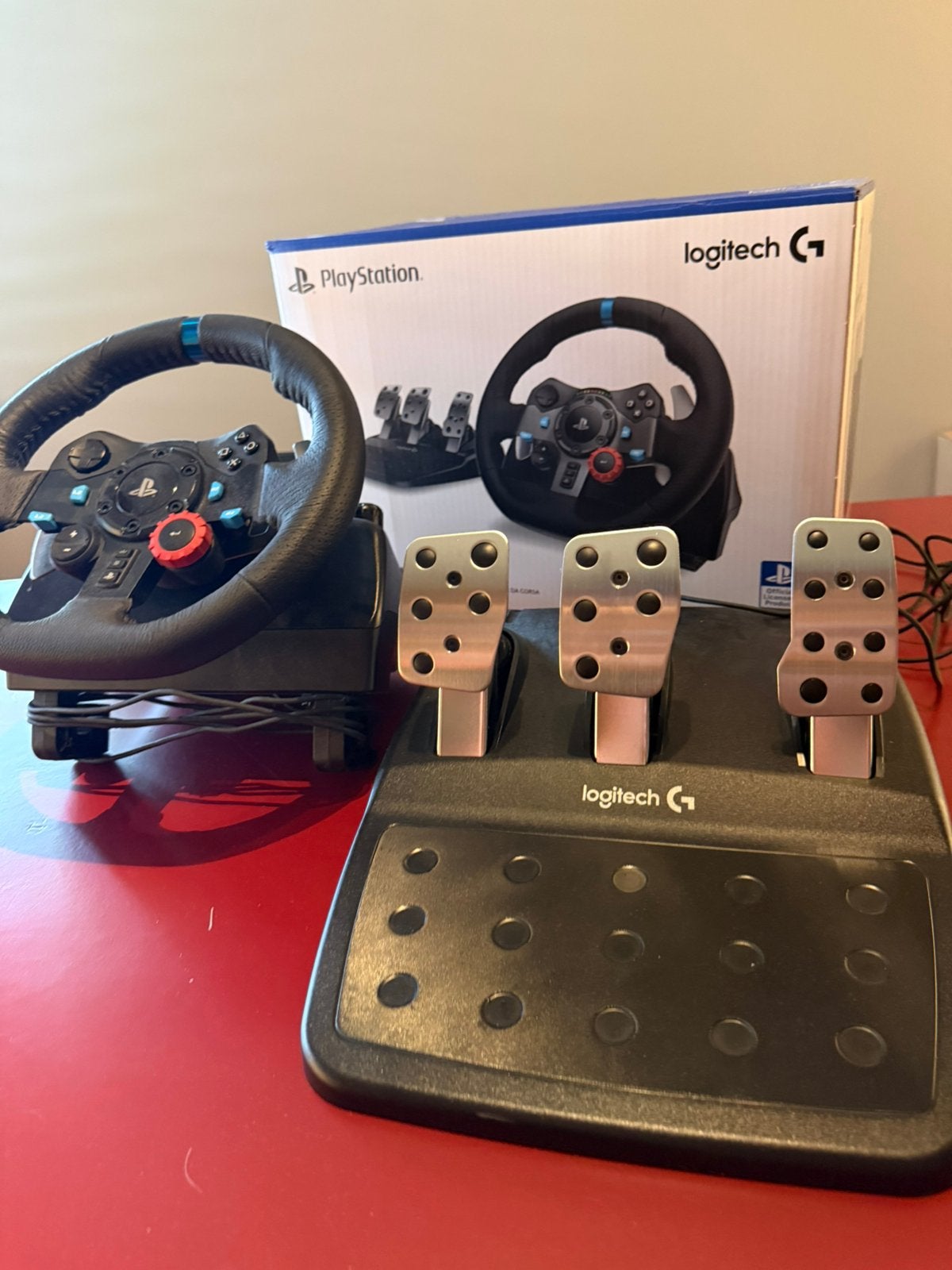 Logitech g29, Ophalen, Zo goed als nieuw