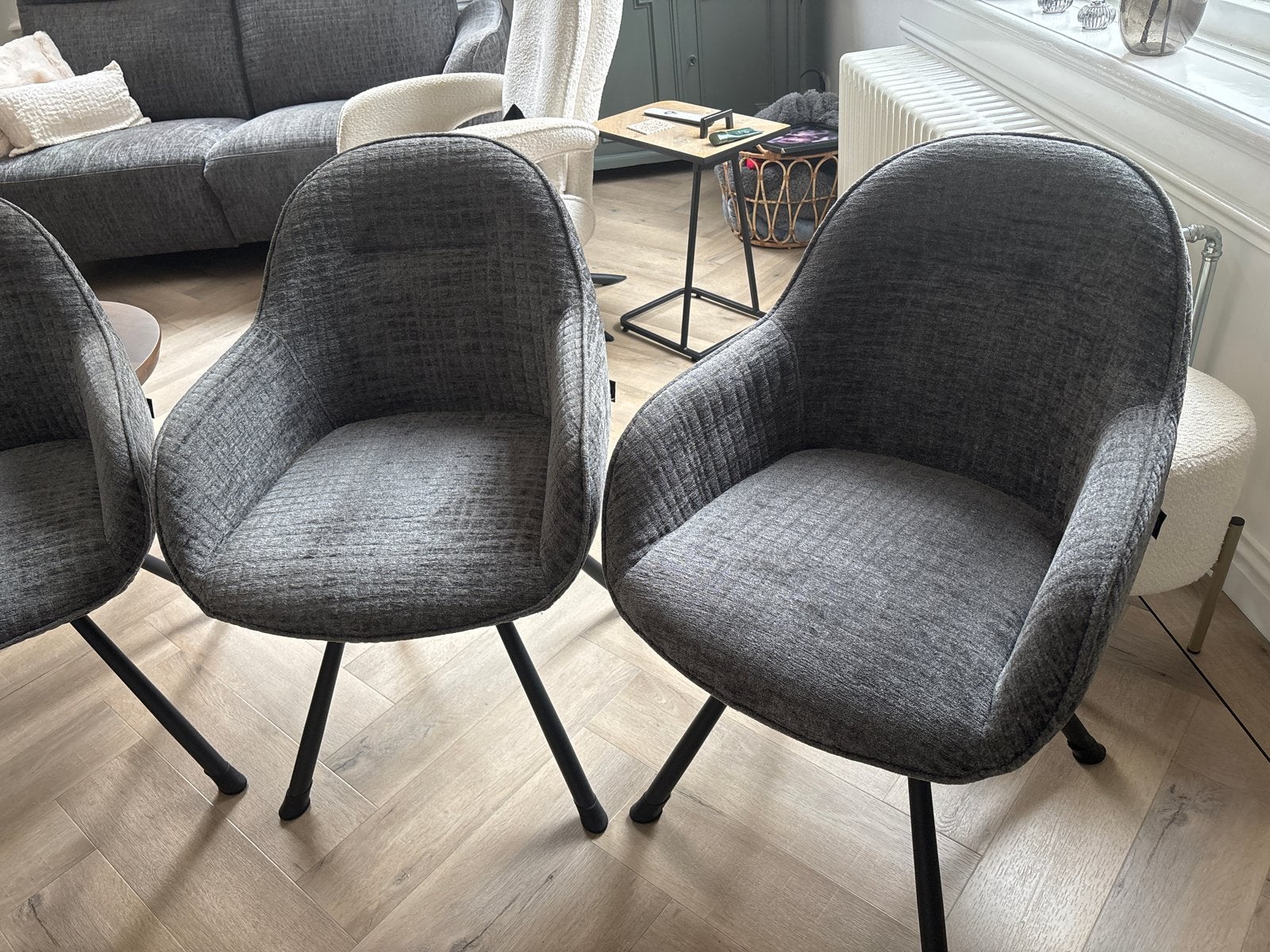 Zo goed als nieuwe Eijerkamp stoelen (december 2023), Ophalen, Zo goed als nieuw, Vier, Stof