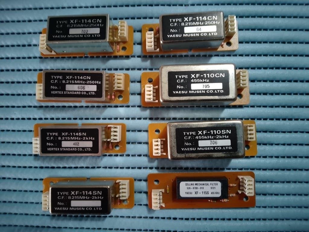 FILTERS voor YAESU te koop [ CW en SSB ], Ophalen, Zo goed als nieuw, Zender en Ontvanger