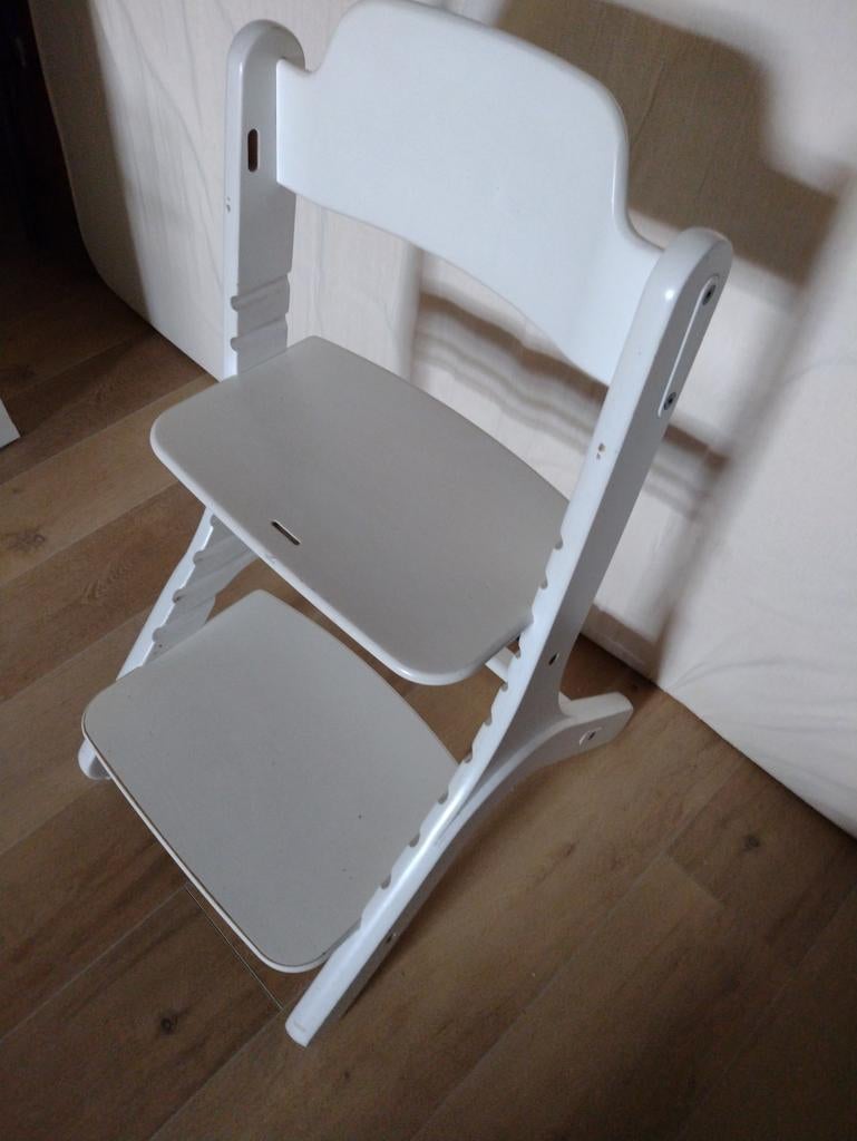 Houten meegroeistoel Dapper, Ophalen, Gebruikt, Meegroeistoel