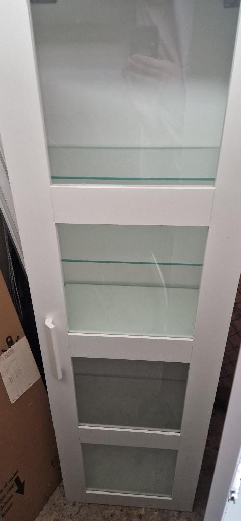 Vitrine kast, Ophalen, Met plank(en), 50 tot 100 cm, 150 tot 200 cm