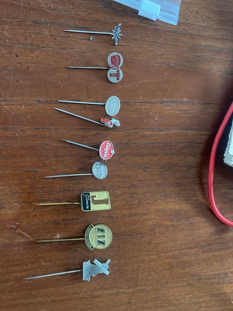 Vintage Speldjes Jaren 60 - Set van 9, Ophalen of Verzenden, Gebruikt, Merk, Speldje of Pin