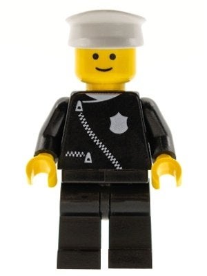 LEGO Minifig Poppetje Classic Town Police cop013, Ophalen of Verzenden, Zo goed als nieuw, Minifiguur, Lego
