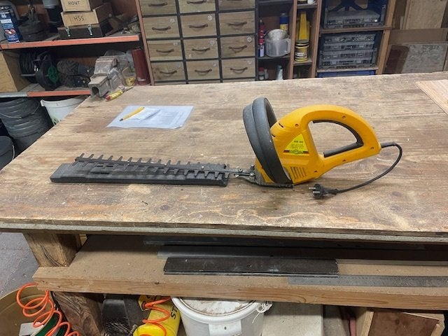 Fleurielle HS 46 Heggenschaar, Ophalen, Gebruikt, Elektrisch, Fleurielle