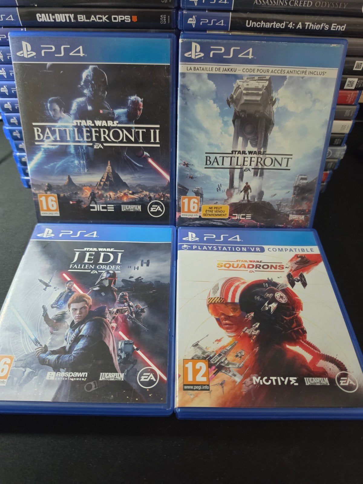 Star Wars Collectie: Battlefront, Jedi Fallen Order, Squadr, Online, Gebruikt, Shooter, Virtual Reality