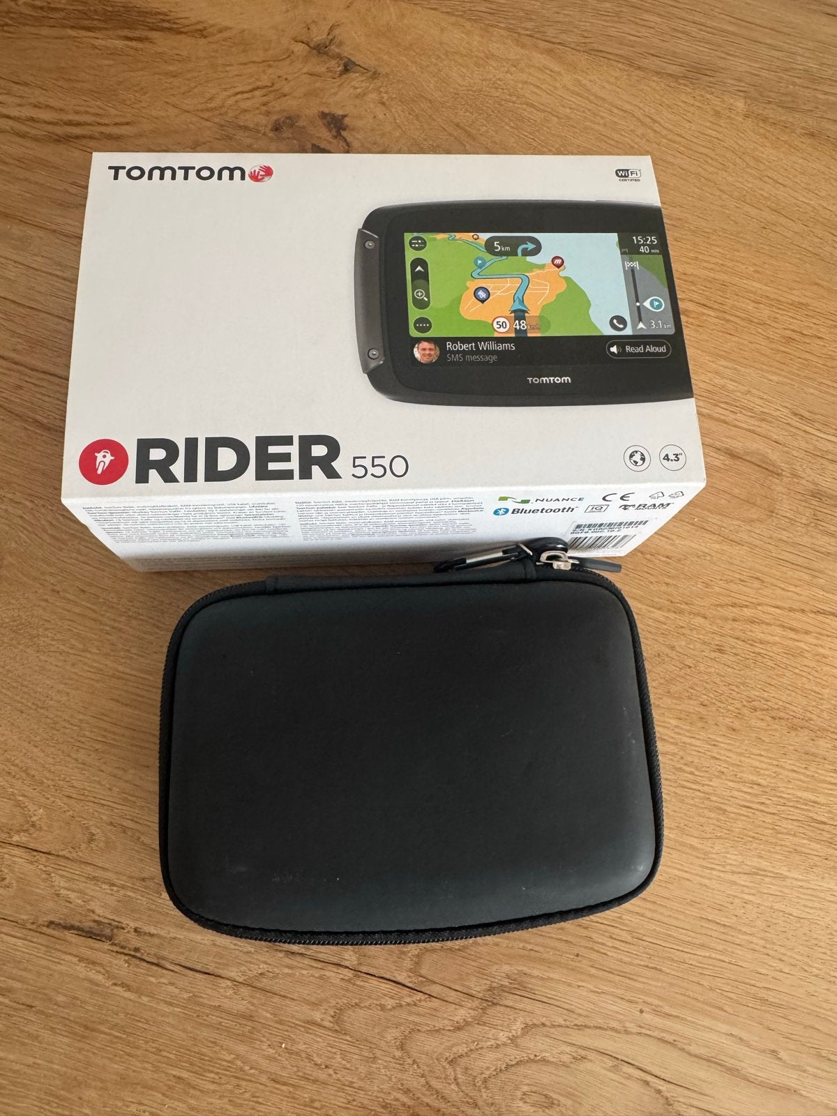 TomTom Rider 550 (Motor)navigatie, Ophalen, Zo goed als nieuw