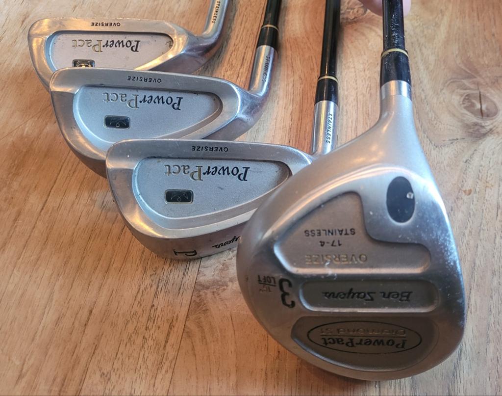 Ben Sayers Powerpact NRG 400 Golfclubset - RVS Linkshandig, Ophalen of Verzenden