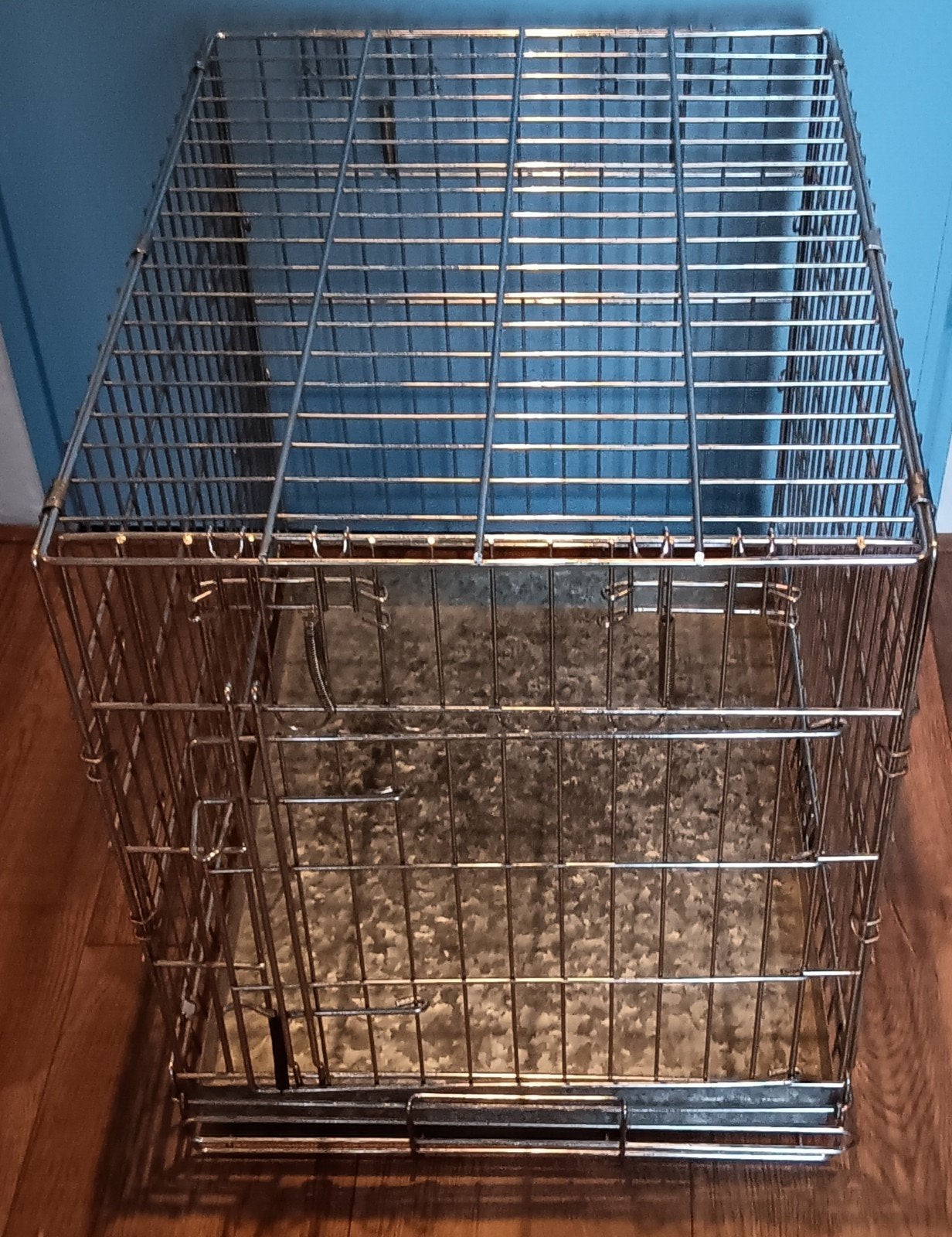 Keurige metalen bench, Ophalen, Gebruikt