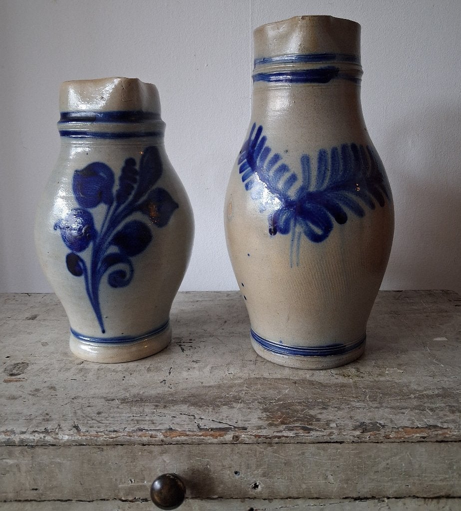 19e eeuw Keulse kruiken  Westerwald  3L & 4L, Antiek en Kunst, Ophalen of Verzenden