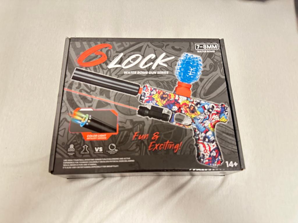 G-Lock Gel Blaster - Volautomatisch Speelgoedpistool - NIEUW, Ophalen of Verzenden, Nieuw