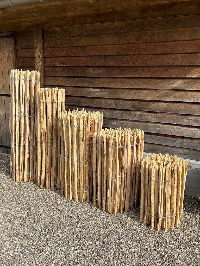 Kastanje schapenhek, kastanje hekwerk, kastanje poort, Tuin en Terras, Ophalen of Verzenden, Nieuw, Hout, Tuinhek