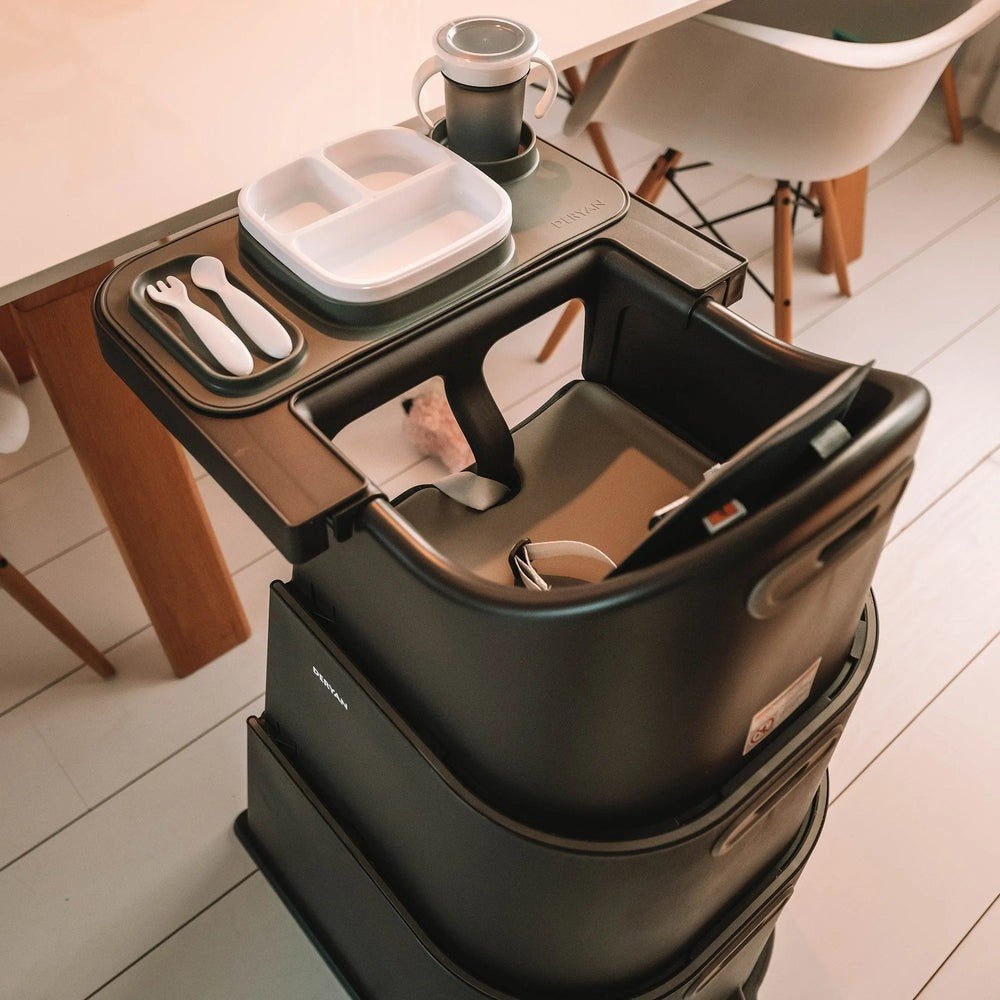 DERYAN Quuby 6-in-1 Meegroeistoel met accessoires op=op, Kinderen en Baby's, Kinderstoelen, Ophalen of Verzenden, Nieuw, Meegroeistoel