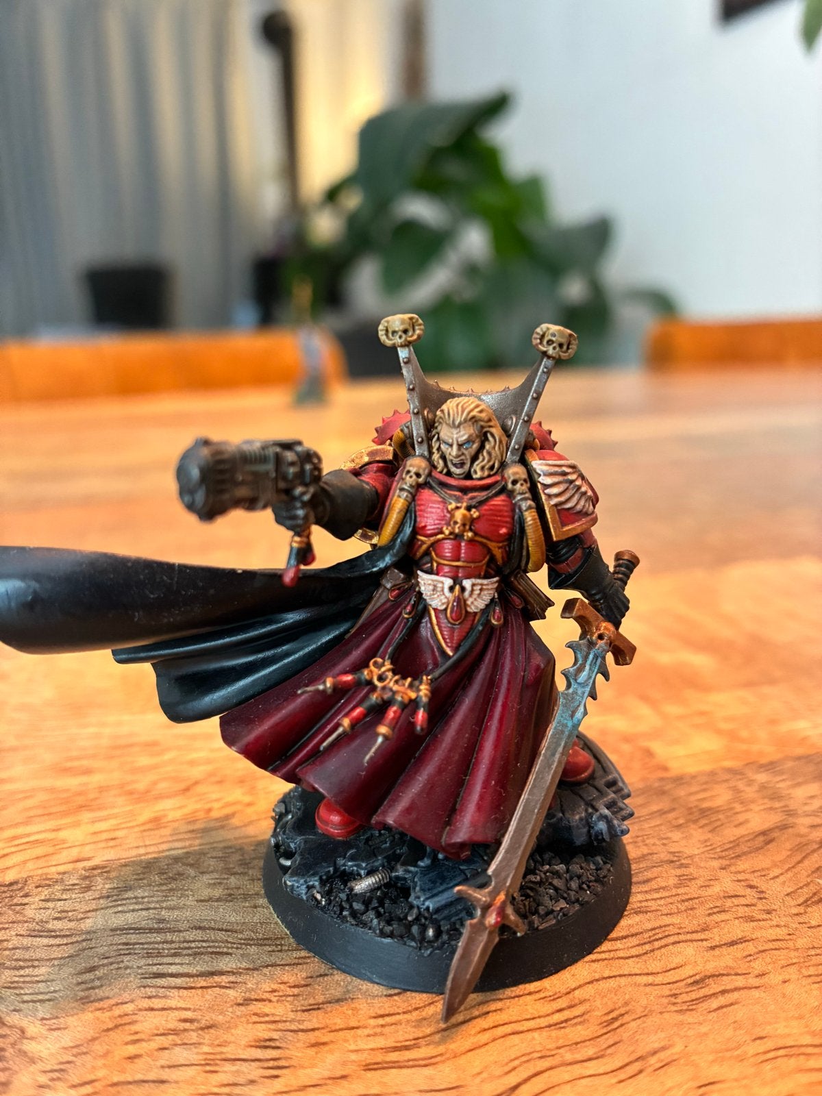 Warhammer 40K figuur - Mephiston Blood Angels, Hobby en Vrije tijd, Wargaming, Gebruikt, Figuurtje(s), Ophalen of Verzenden, Warhammer 40000