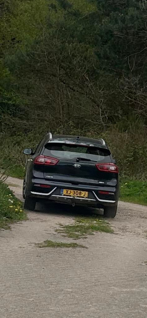 Kia Niro 1.6 GDi Hybrid 141pk Dct6 2019 Blauw, 1580 cc, Blauw, Origineel Nederlands, 75 €/maand
