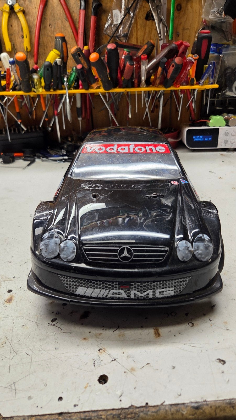 te koop leuke kyosho, Ophalen of Verzenden, Gebruikt, Schaal 1:10, Nitro