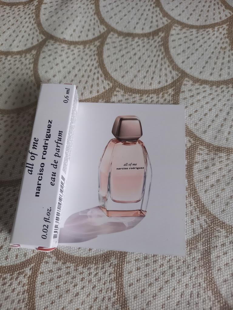 Proefje All of Me van Narciso Rodriguez, Ophalen of Verzenden, Nieuw