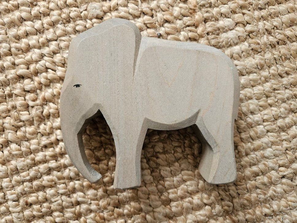 Ostheimer Olifant bull Houten Speelgoed, Ophalen of Verzenden, Zo goed als nieuw, Overige typen