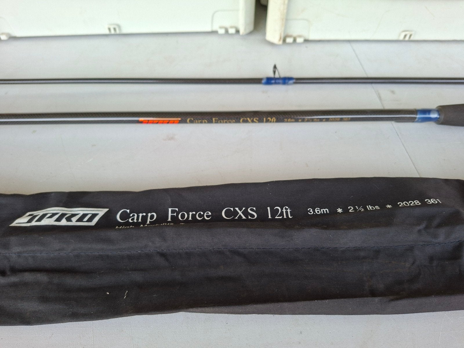 Nieuwe Spro Carp Force CXS 12ft Karperhengel, Ophalen