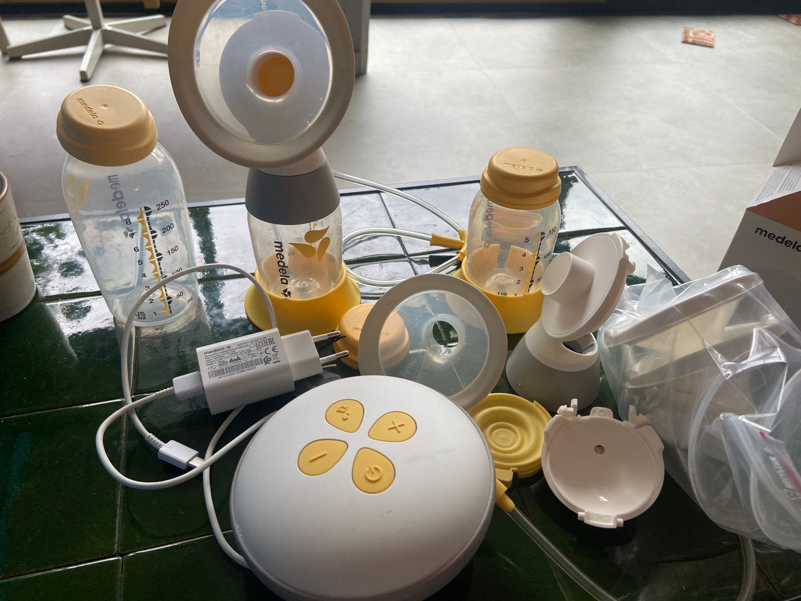 Medela Maxi Swing, Ophalen of Verzenden, Gebruikt, Borstkolf