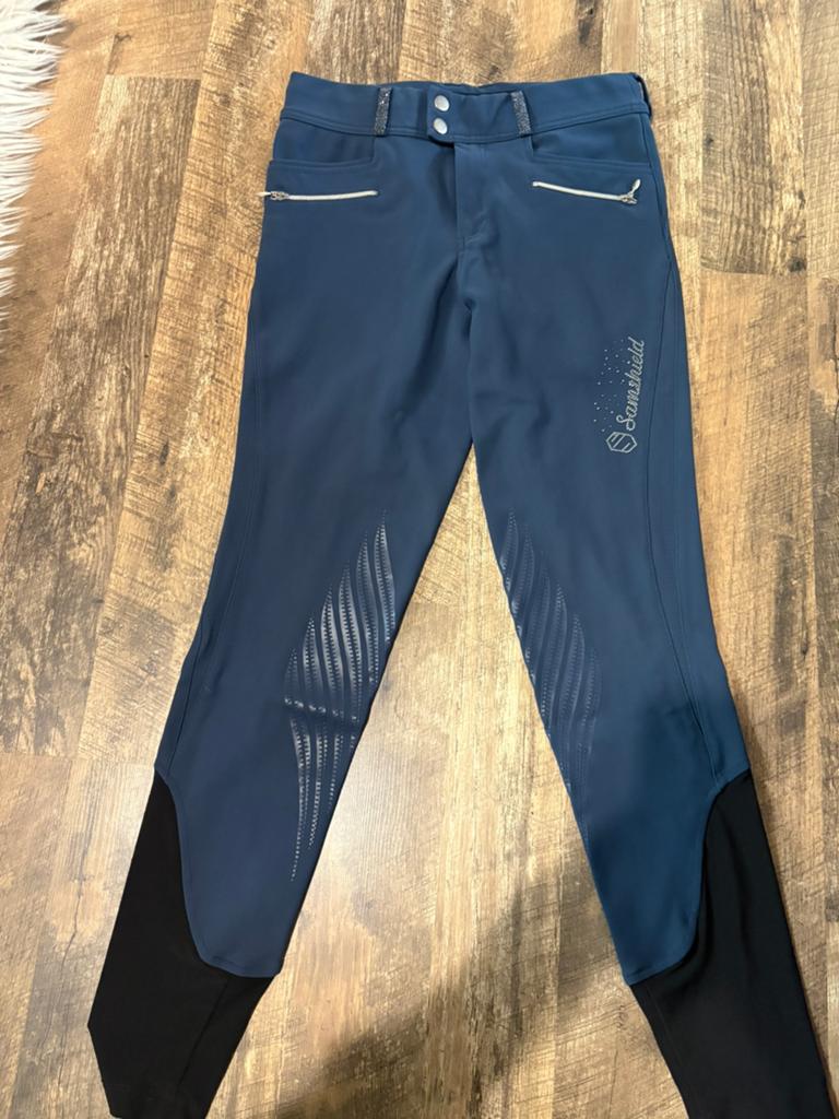 Samshield rijbroek maat 34, Dieren en Toebehoren, Paardrijkleding, Ophalen of Verzenden, Zo goed als nieuw, Dressuur, Onderkleding