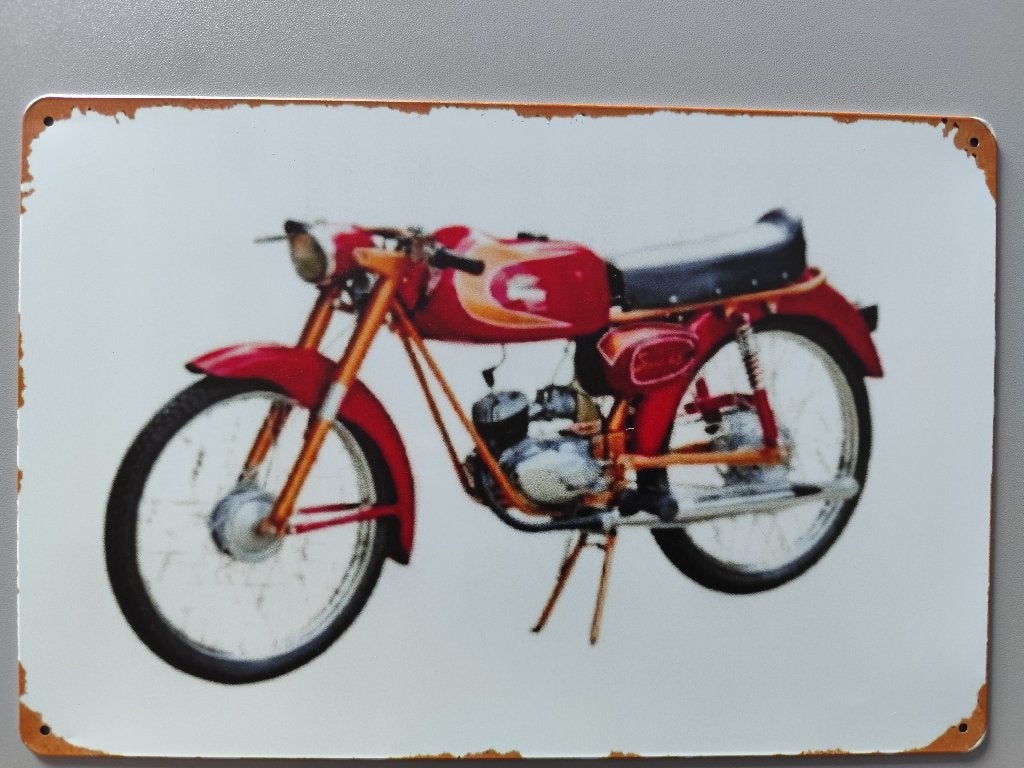 Benelli bromfiets - metalen bordje, Ophalen of Verzenden, Nieuw