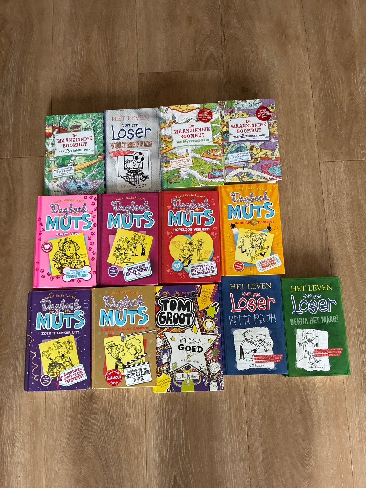 Grote collectie kinderboeken: Dagboek van een Muts, Loser, B, Ophalen of Verzenden, Gelezen, Fictie algemeen