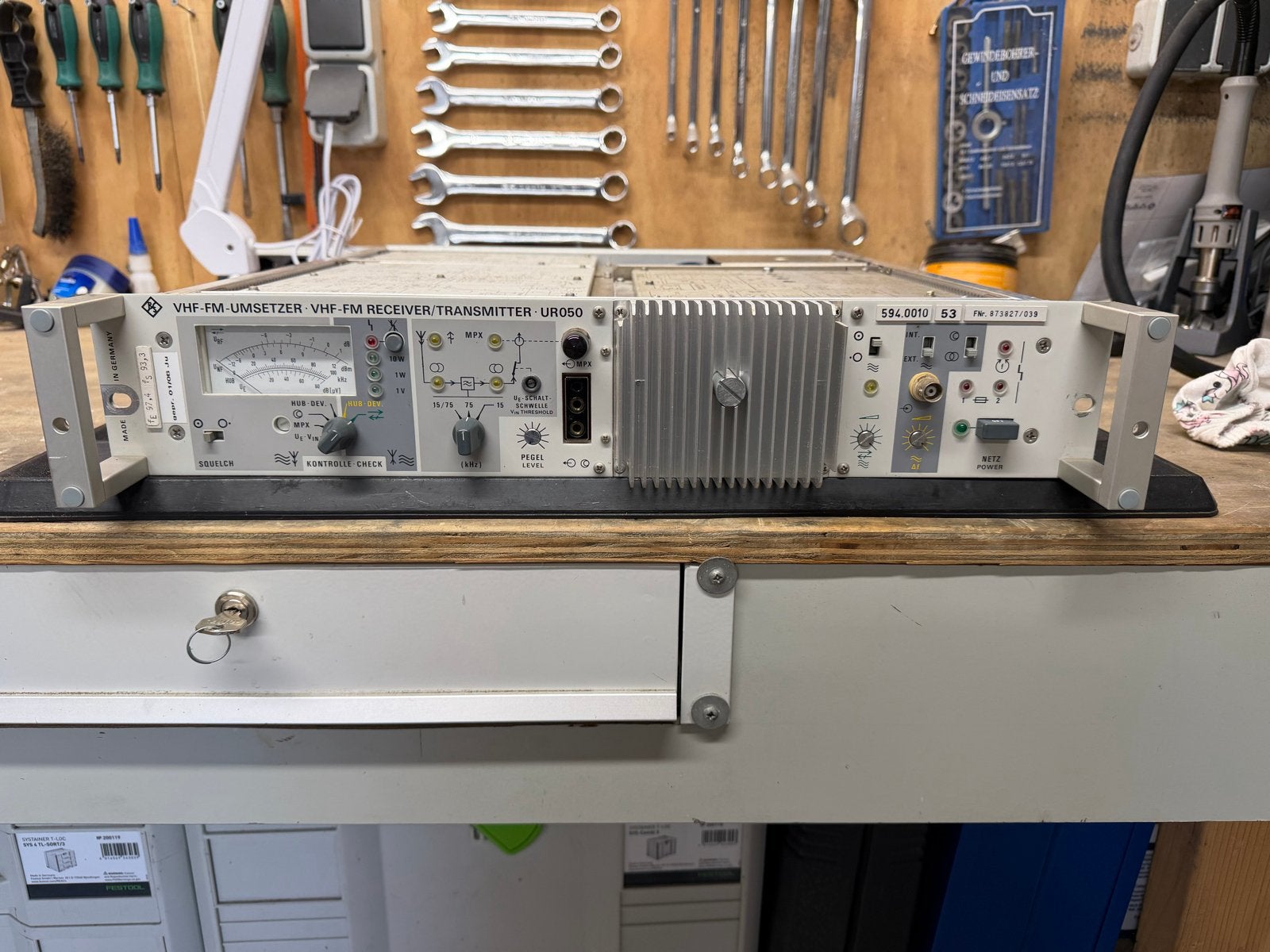 Rohde & Schwarz  UR50  (SU115), Telecommunicatie, Ophalen of Verzenden, Gebruikt, Zender en Ontvanger