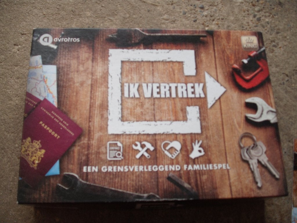 Spel bordspel _ Ik vertrek - compleet en nieuw in de doos, Ophalen, Nieuw